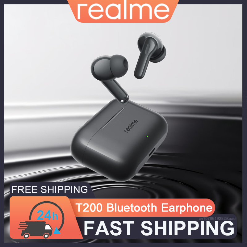 Realme Tablet Accessories - New realme Buds T200 Earphones Wireless
