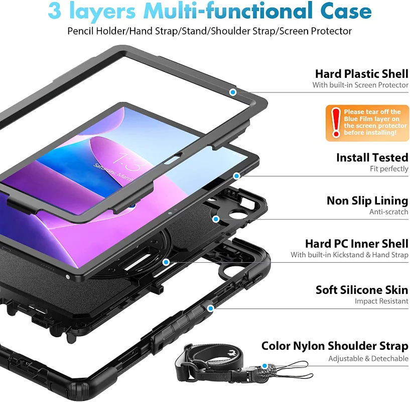 For Lenovo Tab M11 M10 3rd TB3 - огляд і ціна Lenovo Tablet With Accessories