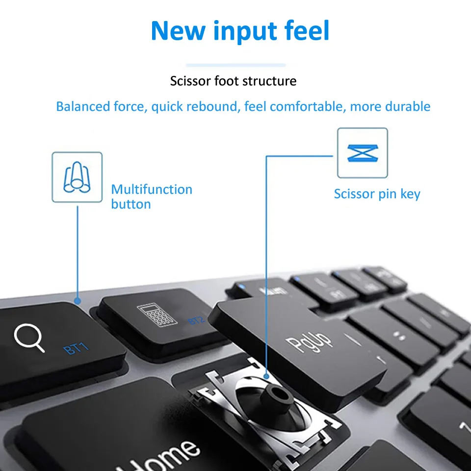 K35 Numeric Keypad 2.4G Blueto - огляд і ціна Bluetooth Trackpad