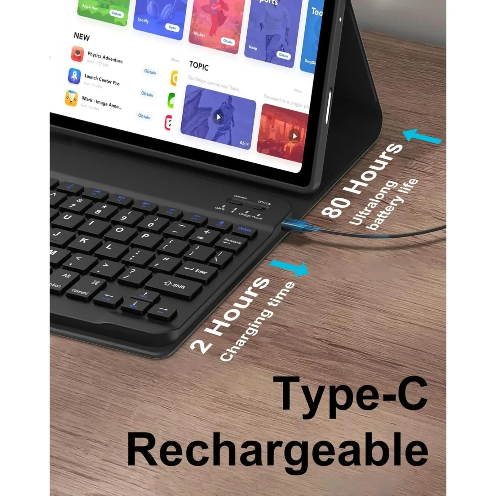 Keyboard Case for Samsung Gala - огляд і ціна Tablet Accessories For Samsung