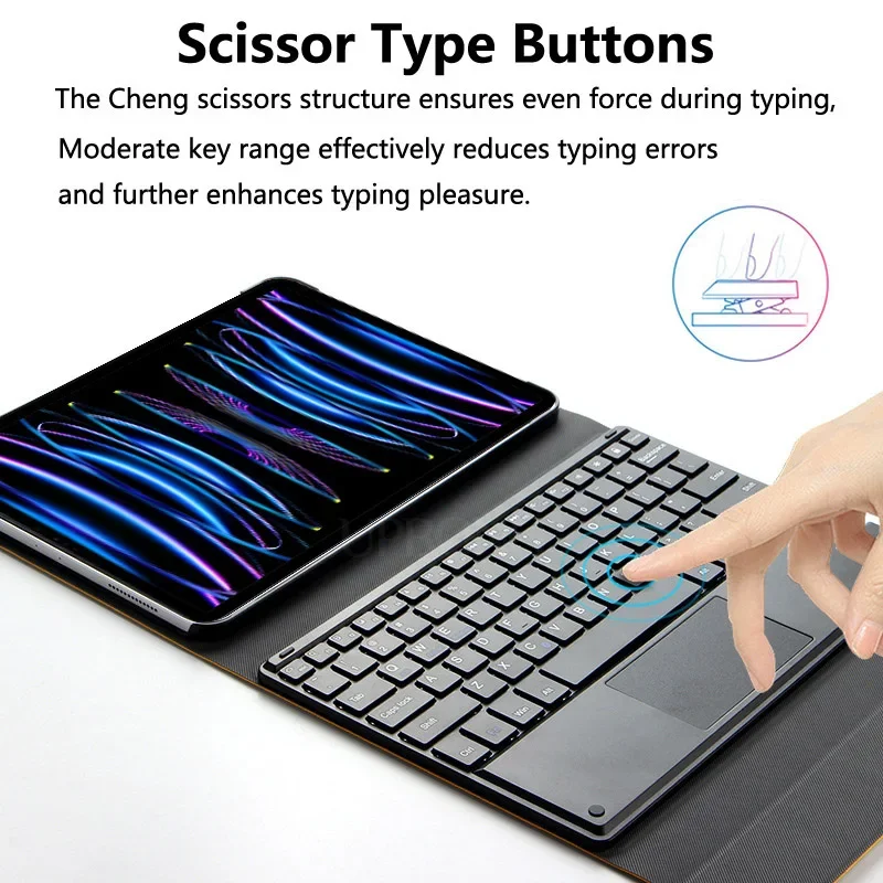 Touch Keyboard Case for Lenovo - огляд і ціна Bluetooth Trackpad