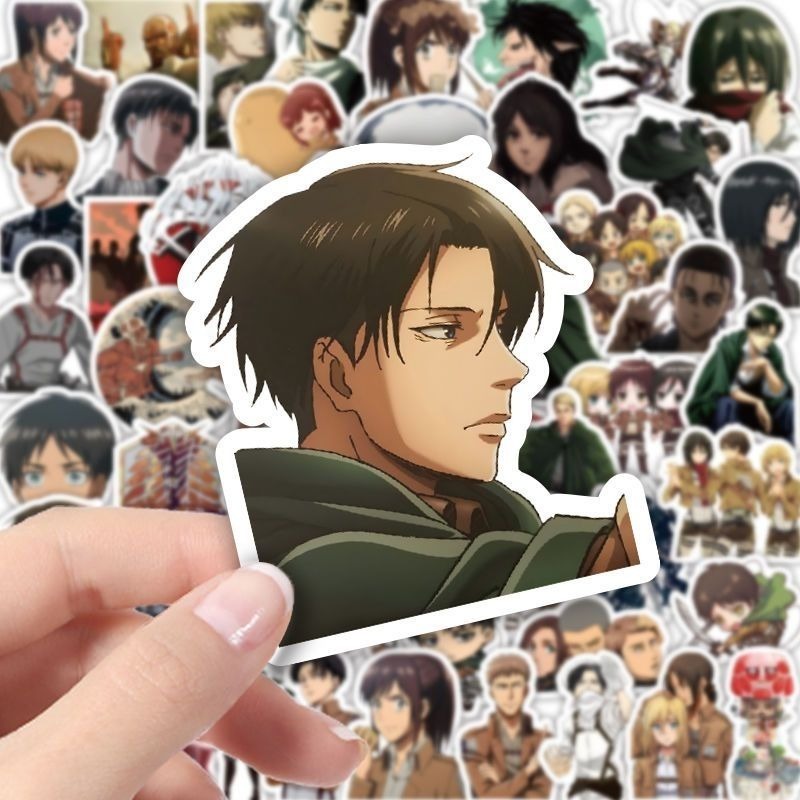 60Pcs Attack on Titan Anime St - огляд і ціна Tablet Cute Accessories