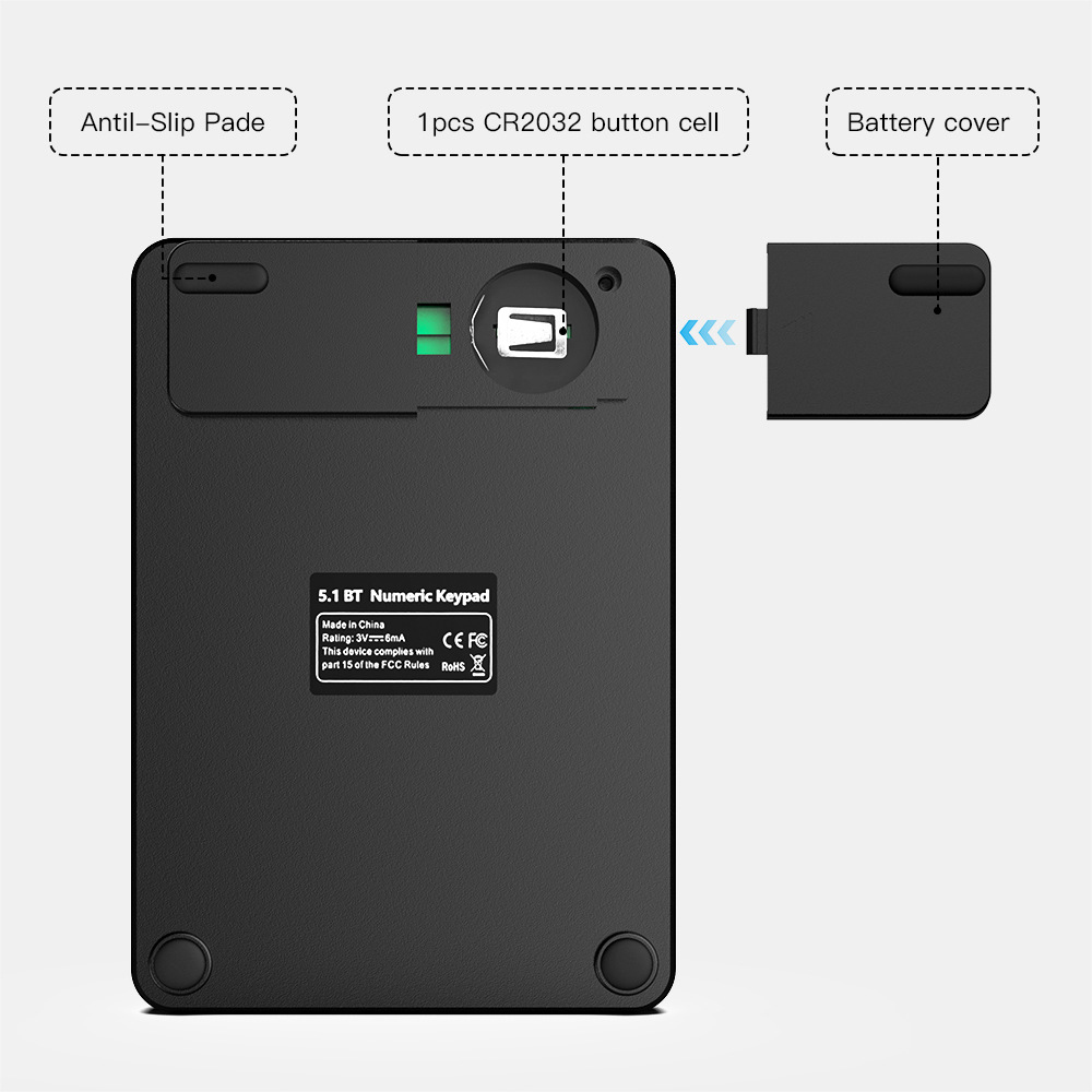 Bluetooth Wireless Numeric Key - огляд і ціна Bluetooth Trackpad