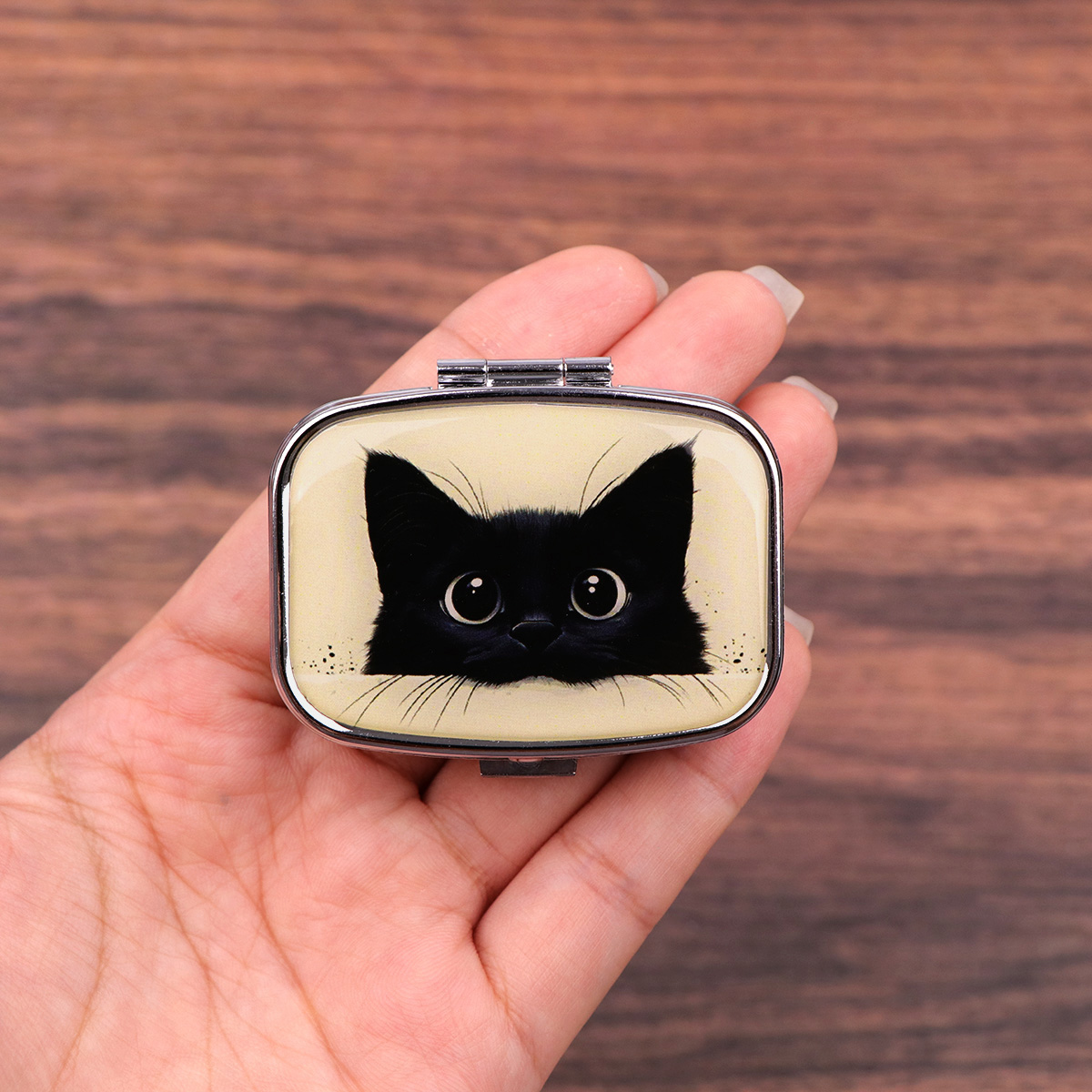Cute Black Cat Travel Pill Org - огляд і ціна Tablet Cute Accessories