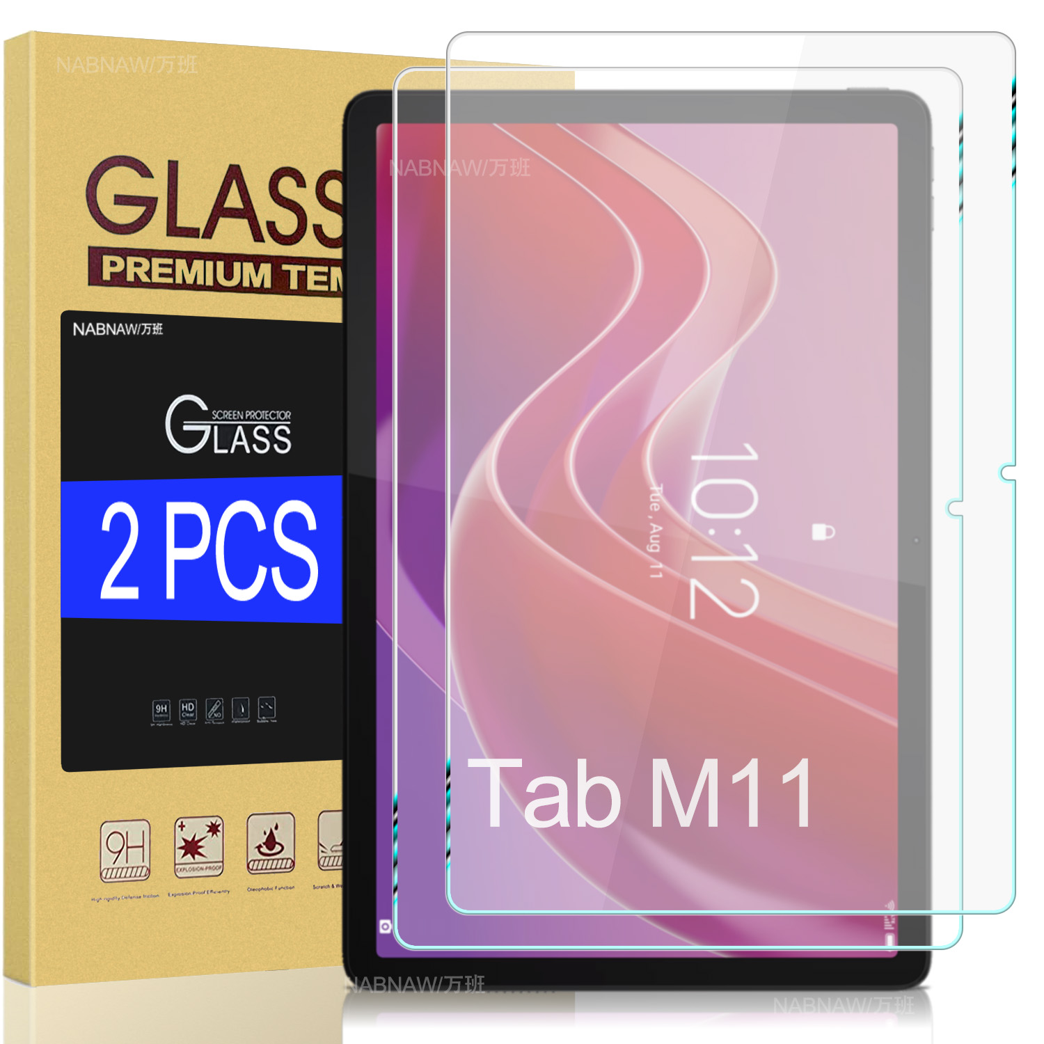 2 Pieces HD Scratch Proof Scre - огляд і ціна Lenovo Tablet M11 Accessories