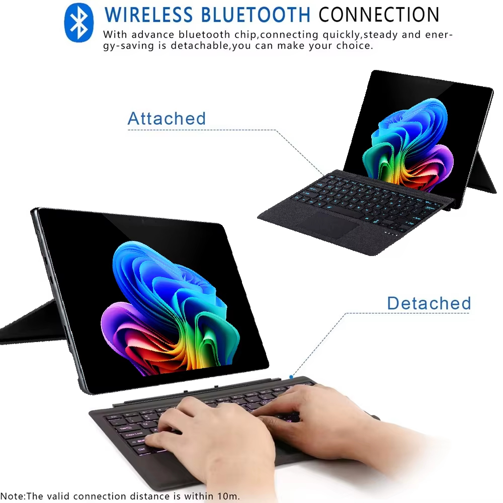 Word Backlit Bluetooth Keyboar - огляд і ціна Bluetooth Trackpad